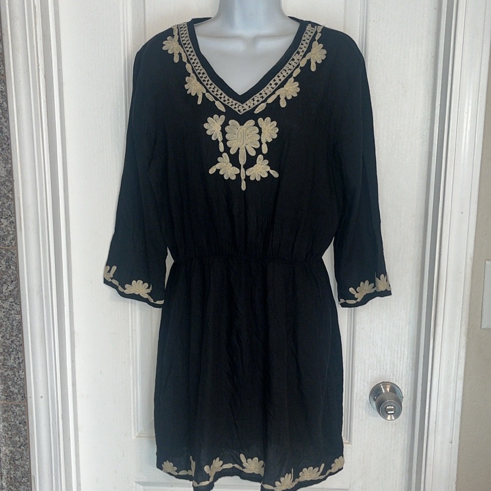 Sea Salt Society dress with embroidery
